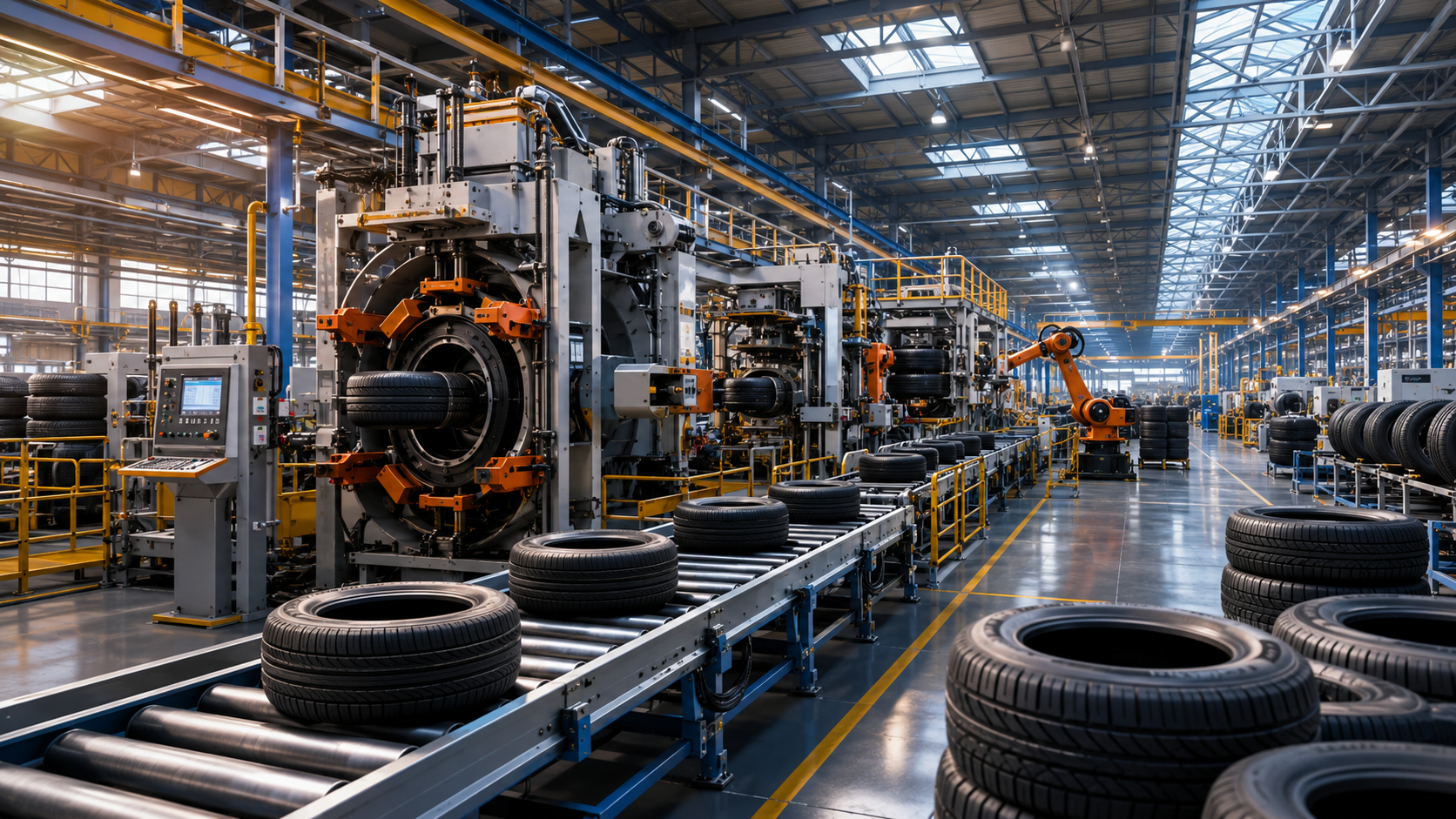 Tyre Industry automation products PLC VFD HMI