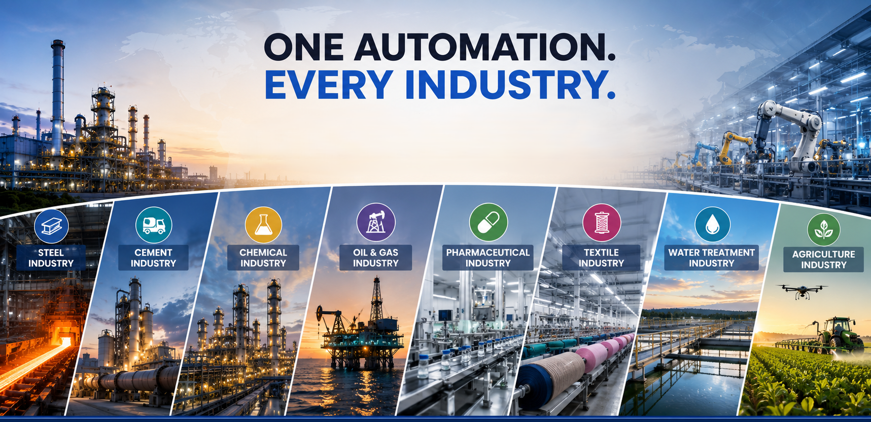 Industry Automation Products Hub PLC VFD HMI